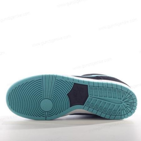 Herren/Damen ‘Schwarz Weiß Blau’ Nike SB Dunk Low Schuhe 304292-030