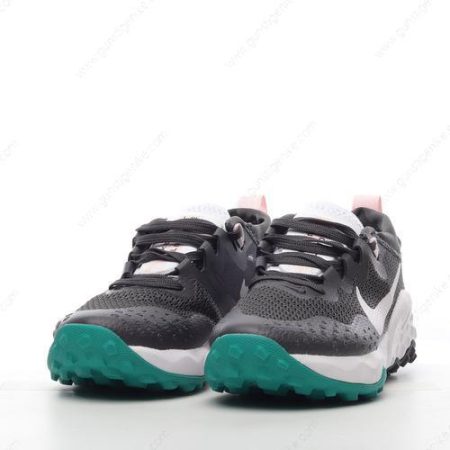 Herren/Damen ‘Schwarz Weiß Grün’ Nike Wildhorse 7 Schuhe CZ1864-003