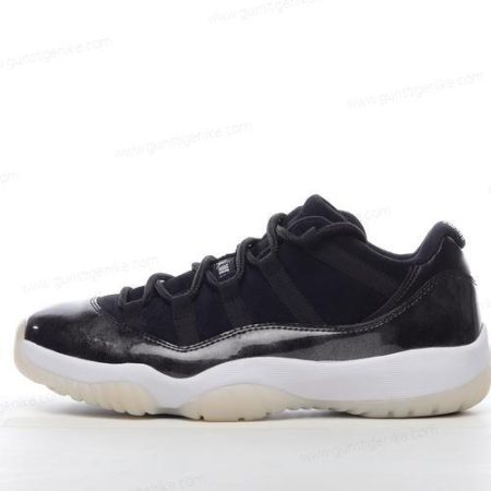 Herren/Damen ‘Schwarz Weiß’ Nike Air Jordan 11 Retro Low Schuhe 528895-010
