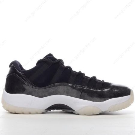 Herren/Damen ‘Schwarz Weiß’ Nike Air Jordan 11 Retro Low Schuhe 528895-010