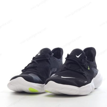 Herren/Damen ‘Schwarz Weiß’ Nike Free RN 5 Schuhe AQ1316-003