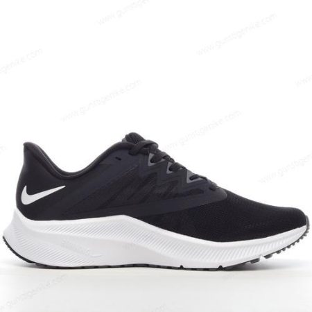 Herren/Damen ‘Schwarz Weiß’ Nike Quest 3 Schuhe