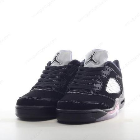 Herren/Damen ‘Schwarz Weiß Rosa’ Nike Air Jordan 5 Retro Schuhe DX4355-015