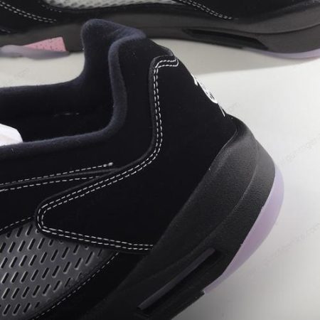 Herren/Damen ‘Schwarz Weiß Rosa’ Nike Air Jordan 5 Retro Schuhe DX4355-015