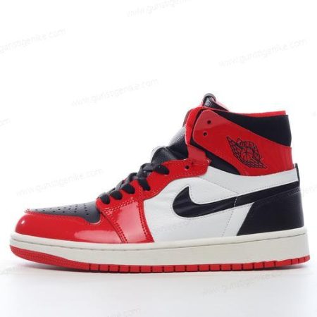 Herren/Damen ‘Schwarz Weiß Rot’ Nike Air Jordan 1 Retro High Schuhe 332550-800