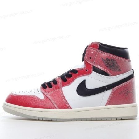 Herren/Damen ‘Schwarz Weiß Rot’ Nike Air Jordan 1 Retro High Schuhe DA2728-100