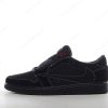 Herren/Damen ‘Schwarz Weiß Rot’ Nike Air Jordan 1 Retro Low OG Schuhe DM7866-001