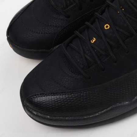Herren/Damen ‘Schwarzes Gold’ Nike Air Jordan 12 Retro Schuhe CT8013‌-‌071