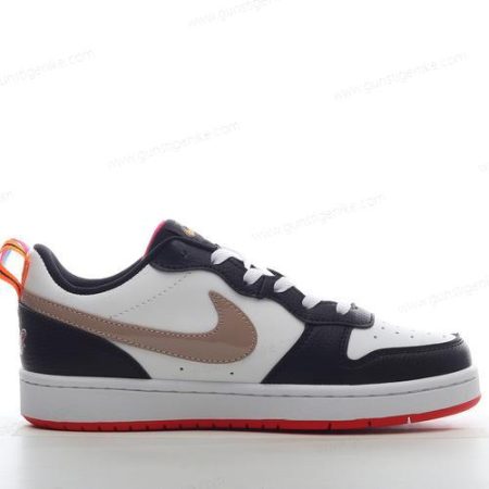 Herren/Damen ‘Silber Schwarz Weiß’ Nike Court Borough Low 2 Schuhe DJ0040-100