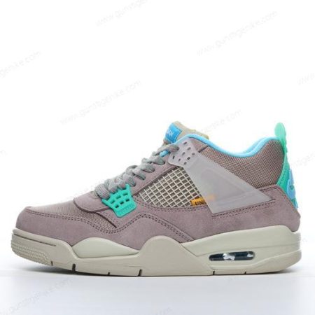 Herren/Damen ‘Taupe Blau Grün’ Nike Air Jordan 4 Retro Schuhe DJ5718-242