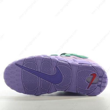 Herren/Damen ‘Violett Grün’ Nike Air More Uptempo Low Schuhe FB1299-500