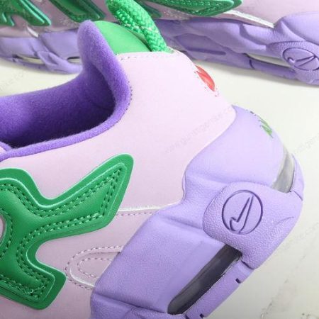 Herren/Damen ‘Violett Grün’ Nike Air More Uptempo Low Schuhe FB1299-500