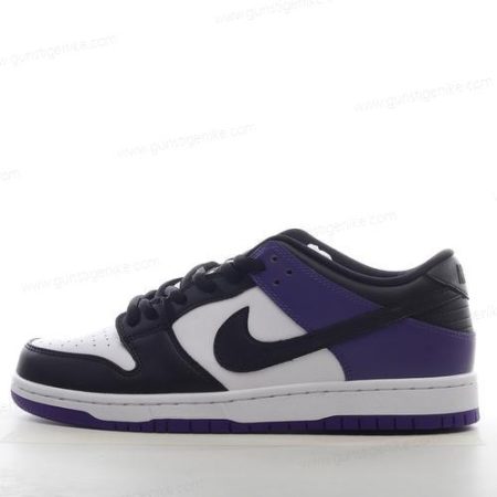 Herren/Damen ‘Violett Schwarz Weiß’ Nike SB Dunk Low Schuhe BQ6817-500