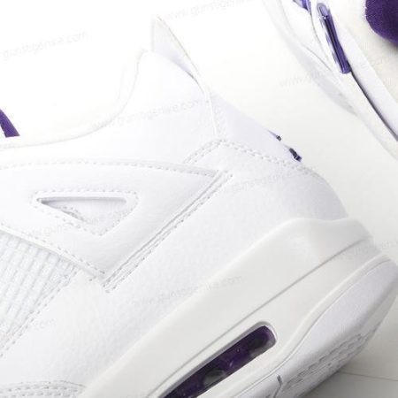 Herren/Damen ‘Violett Weiß’ Nike Air Jordan 4 Retro Schuhe CT8527-115