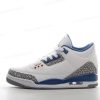 Herren/Damen ‘Weiß Blau Grau’ Nike Air Jordan 3 Retro Schuhe DM0967-148