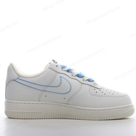 Herren/Damen ‘Weiß Blau’ Nike Air Force 1 07 Low Schuhe DV0788-101