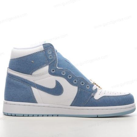Herren/Damen ‘Weiß Blau’ Nike Air Jordan 1 Retro High OG Schuhe DM9036-104
