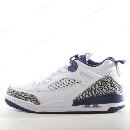 Herren/Damen ‘Weiß Blau’ Nike Air Jordan Spizike Schuhe FQ1759-104