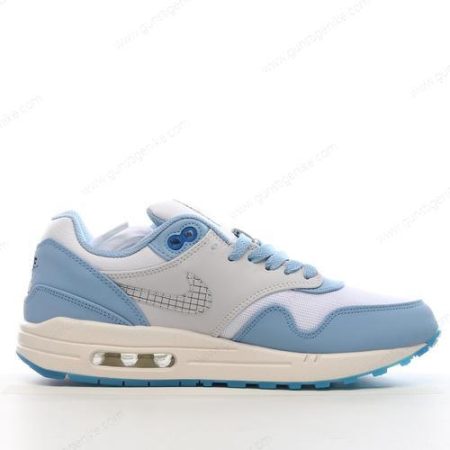 Herren/Damen ‘Weiß Blau’ Nike Air Max 1 Premium Schuhe DR0448-100