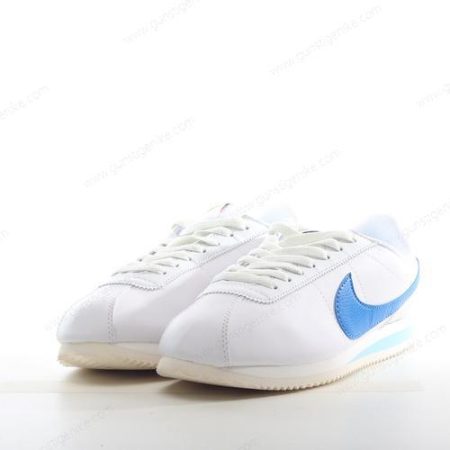 Herren/Damen ‘Weiß Blau’ Nike Cortez Schuhe DN1791-102