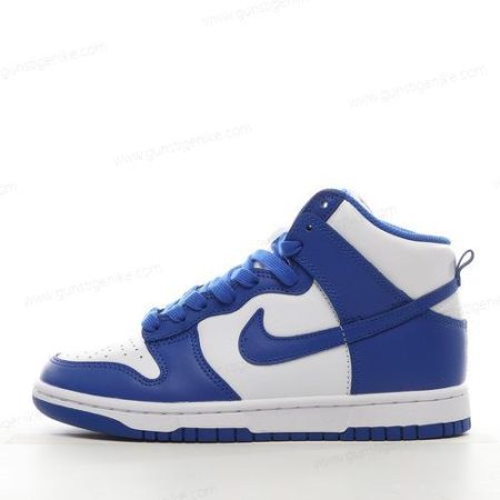 Herren/Damen ‘Weiß Blau’ Nike Dunk High Schuhe DD1399-102