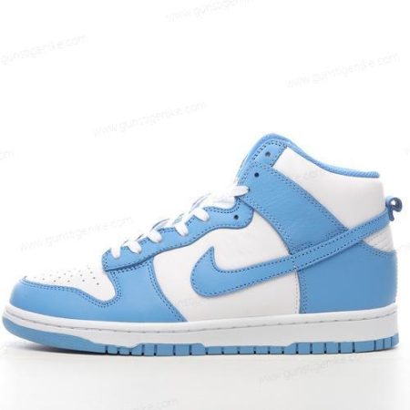 Herren/Damen ‘Weiß Blau’ Nike Dunk High Schuhe DD1399-400