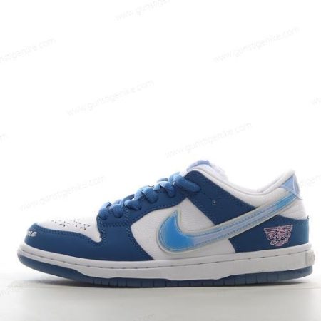 Herren/Damen ‘Weiß Blau’ Nike SB Dunk Low Schuhe FN7819-400
