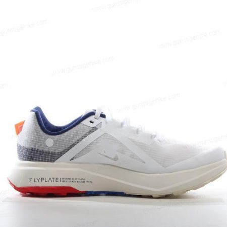 Herren/Damen ‘Weiß Blau’ Nike ZoomX VaporFly NEXT% Schuhe
