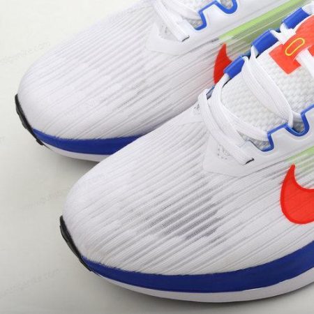 Herren/Damen ‘Weiß Blau Orange Grün’ Nike Air Zoom Winflo 9 Schuhe DX3355-100