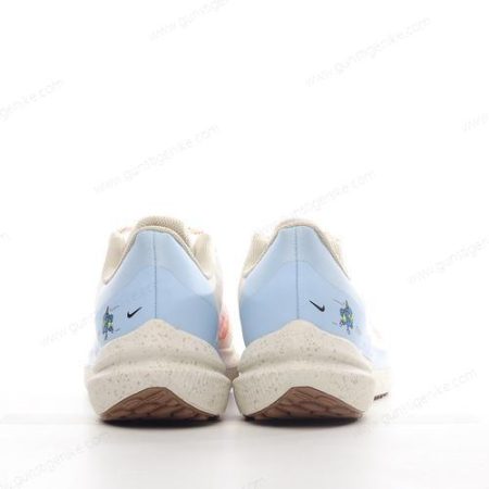Herren/Damen ‘Weiß Blau Orange’ Nike Air Zoom Winflo 9 Schuhe DX6048-181