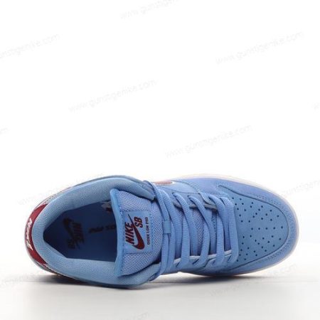 Herren/Damen ‘Weiß Blau Orange’ Nike SB Dunk Low Schuhe DQ4040-400