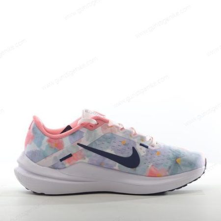 Herren/Damen ‘Weiß Blau Rosa’ Nike Air Zoom Winflo 10 Schuhe