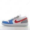 Herren/Damen ‘Weiß Blau Rot’ Nike Air Jordan 1 Low SE Schuhe FN8901-164