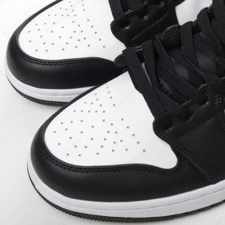 Herren/Damen ‘Weiß Blau Schwarz’ Nike Air Jordan 1 Mid Schuhe 554725-140
