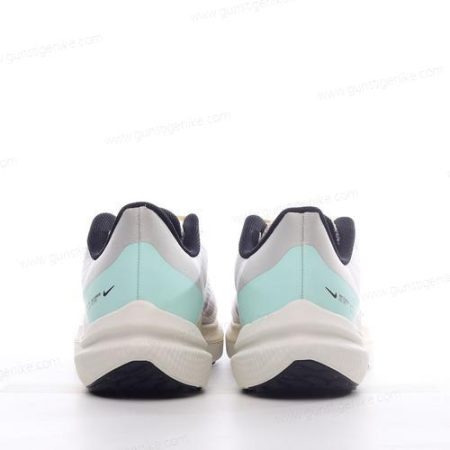 Herren/Damen ‘Weiß Blau Schwarz’ Nike Air Zoom Winflo 9 Schuhe DV9121-011