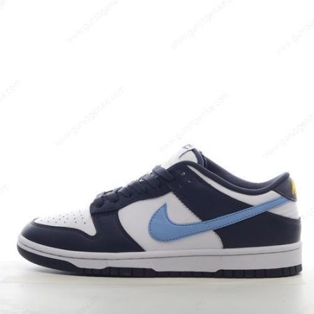 Herren/Damen ‘Weiß Blau Schwarz’ Nike Dunk Low Schuhe FN7800-400