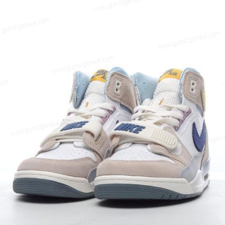 Herren/Damen ‘Weiß Blau Weiß’ Nike Air Jordan Legacy 312 Schuhe DQ5347-141