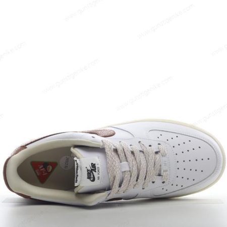 Herren/Damen ‘Weiß Braun’ Nike Air Force 1 07 LX Low Schuhe DJ9943-101