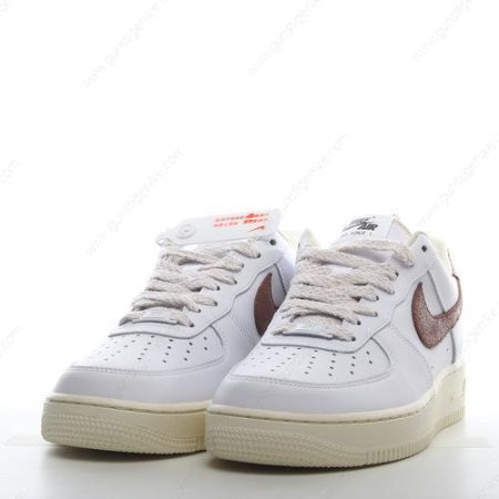 Herren/Damen ‘Weiß Braun’ Nike Air Force 1 07 LX Low Schuhe DJ9943-101