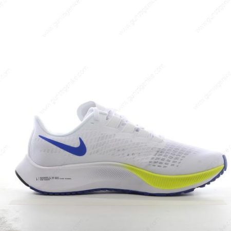 Herren/Damen ‘Weiß Gelb Blau’ Nike Air Zoom Pegasus 37 Schuhe BQ9646-102