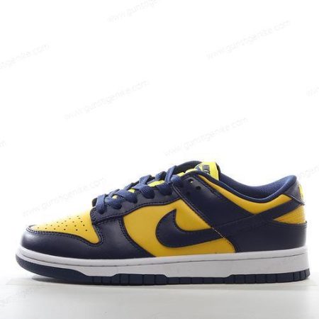 Herren/Damen ‘Weiß Gelb Schwarz’ Nike Dunk Low Schuhe DD1391-700