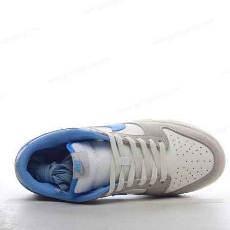 Herren/Damen ‘Weiß Grau Blau’ Nike Dunk Low Schuhe FN7488-133