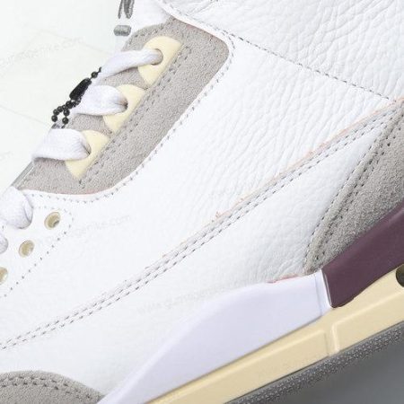 Herren/Damen ‘Weiß Grau Braun’ Nike Air Jordan 3 Retro Schuhe