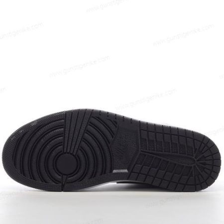Herren/Damen ‘Weiß Grau’ Nike Air Jordan 1 Mid Schuhe BQ6472-015
