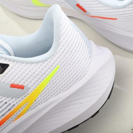 Herren/Damen ‘Weiß Grau Orange’ Nike Air Zoom Pegasus 40 Schuhe DV3854-102