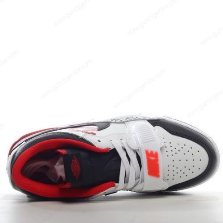 Herren/Damen ‘Weiß Grau Schwarz Rot’ Nike Air Jordan Legacy 312 Low Schuhe FJ7221-101