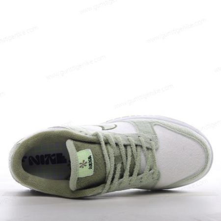 Herren/Damen ‘Weiß Grün’ Nike Dunk Low SE Schuhe DQ7579-300