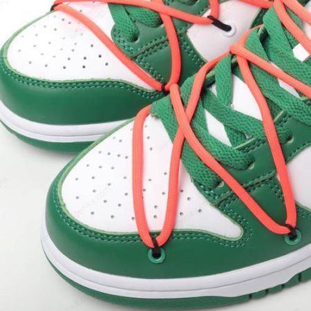 Herren/Damen ‘Weiß Grün’ Nike Dunk Low Schuhe CT0856-100