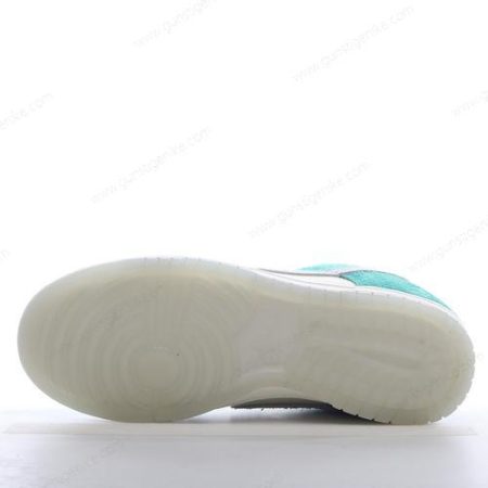Herren/Damen ‘Weiß Grün’ Nike Dunk Low Schuhe CZ6501-101