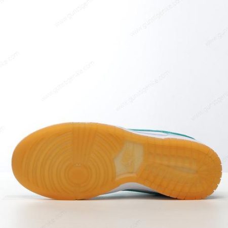 Herren/Damen ‘Weiß Grün’ Nike Dunk Low Schuhe DV2190-100